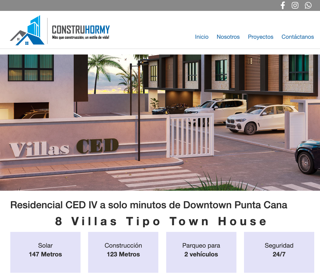 Constru Hormy — proyecto desarrollado por Coralan Multiservice